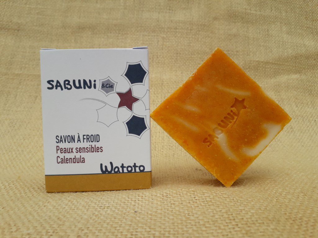 Savon WATOTO : Peaux délicates - Calendula – Image 2
