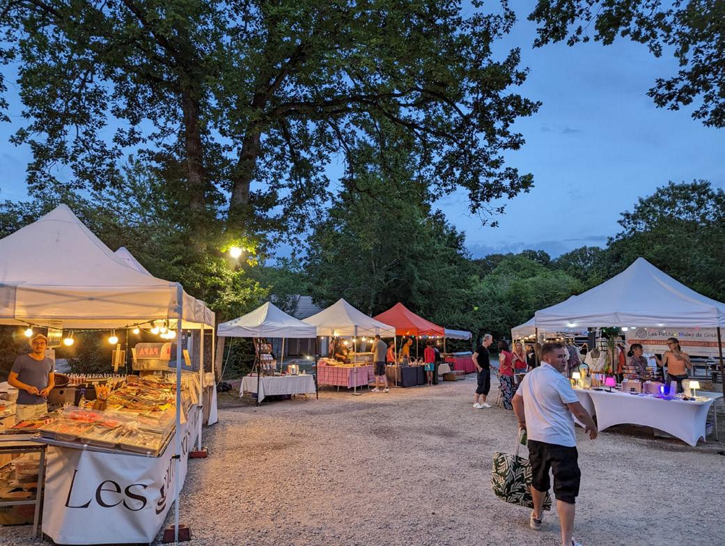 78 actu : Marchés nocturnes de l&rsquo;été au camping Huttopia