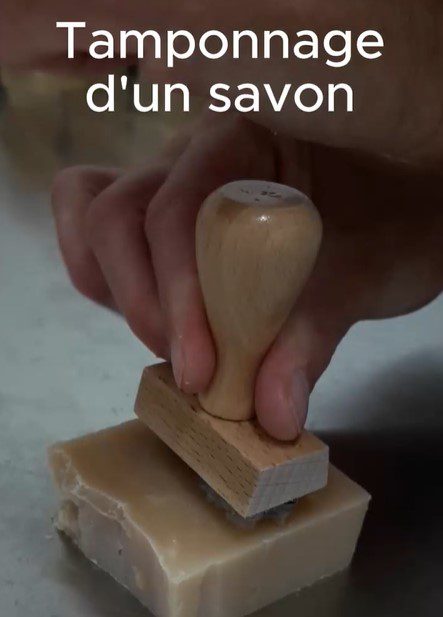 Tamponnage d&rsquo;un savon