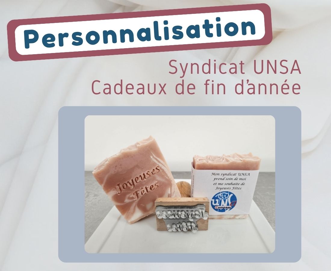 Cadeau pour les fêtes de fin d&rsquo;année | savon personnalisé Sabuni